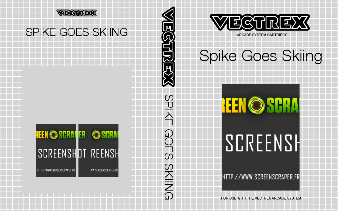 Spike Goes Skiing — box-texture (SS)