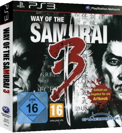 Way of the Samurai 3 — box-3D (DE)