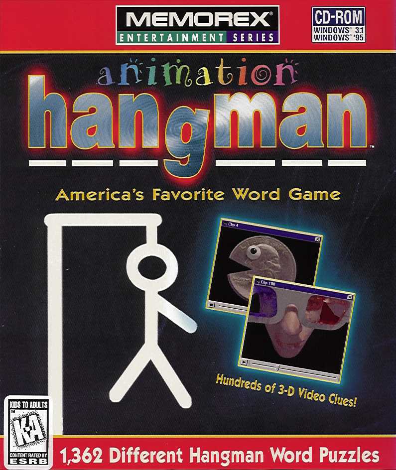 Animation Hangman box art