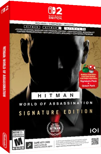 Hitman - World of Assassination — box-3D (US)