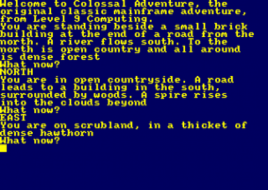 Colossal Cave Adventure — sstitle (EU)