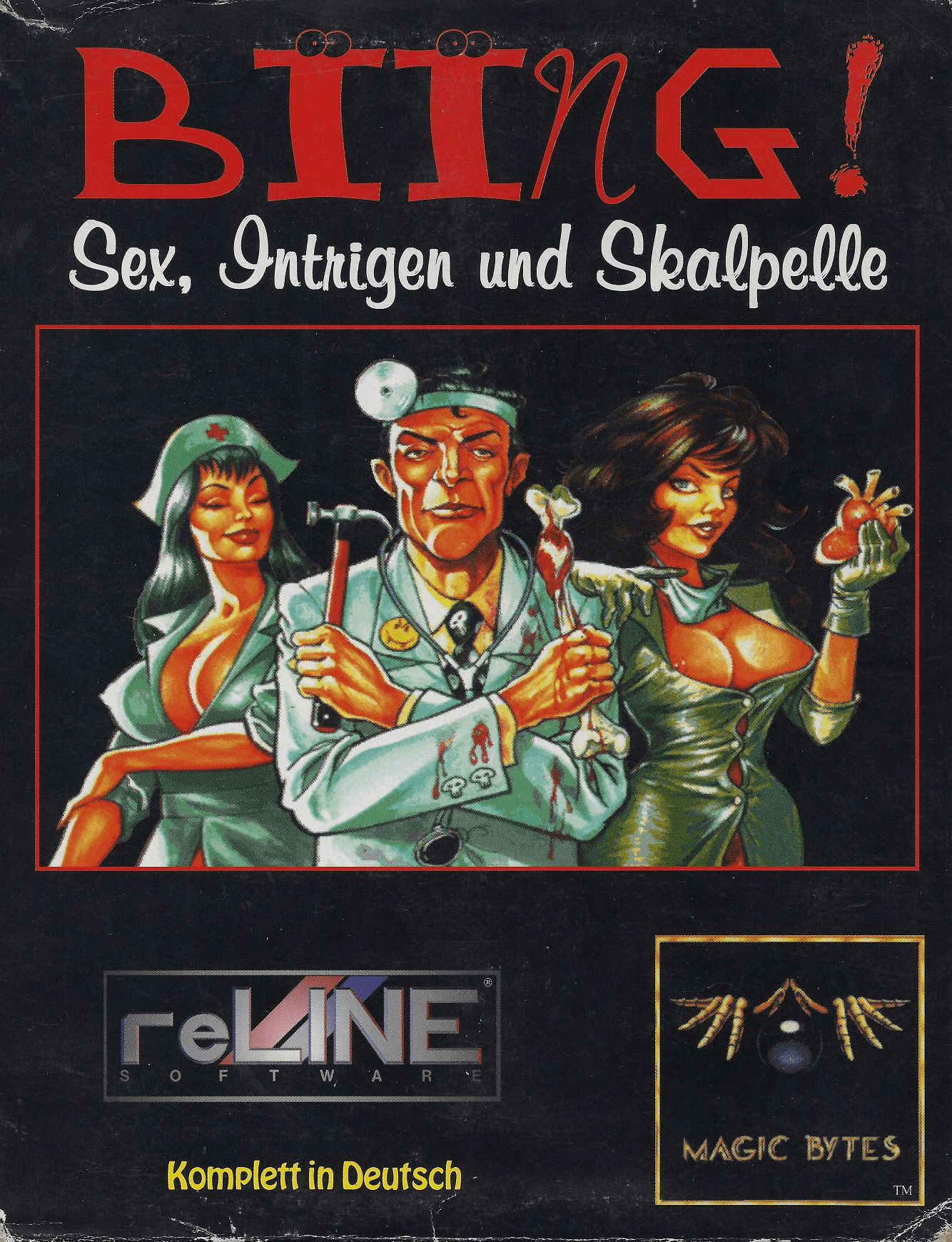 Biing! - Sex, Intrigen und Skalpelle box art