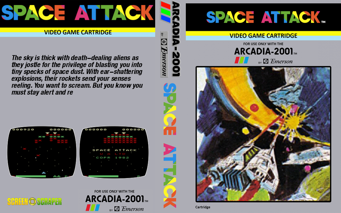 Space Attack — box-texture (US)