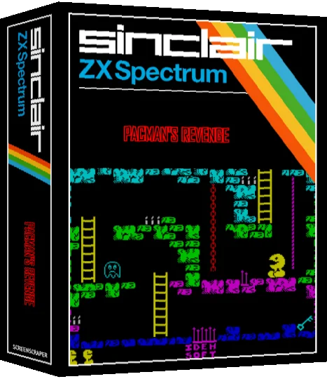 Pacman's Revenge — box-3D (SS)