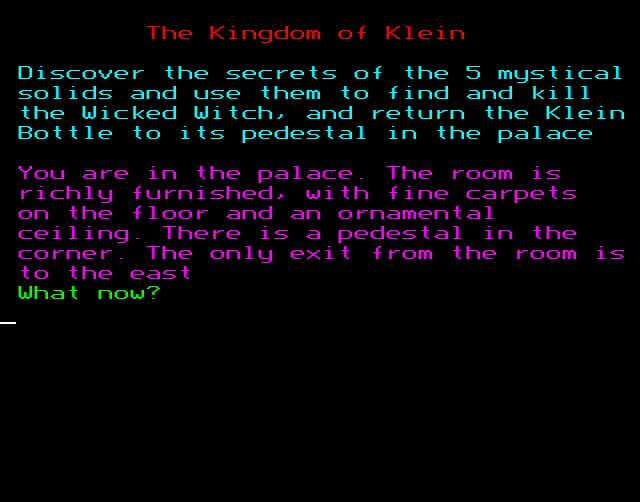 Kingdom Of Klein, The — ss (WOR)