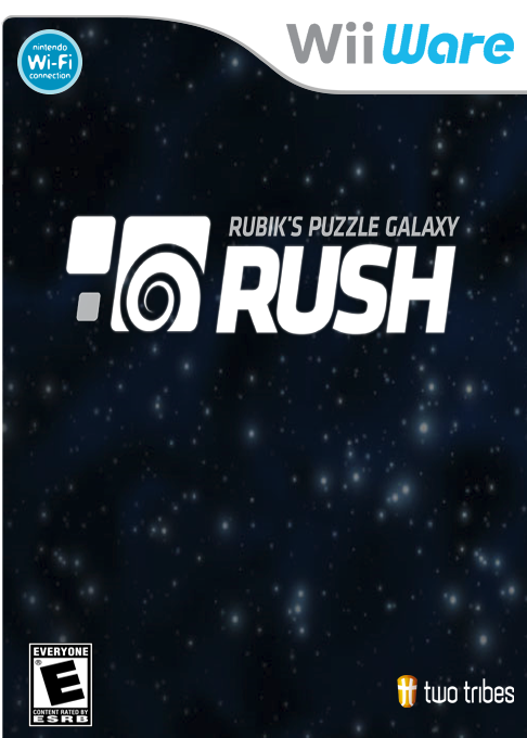 Rubik's Puzzle Galaxy - Rush box art