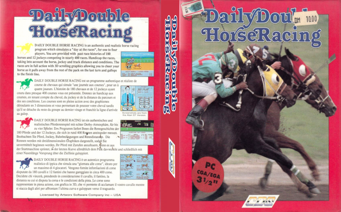 Daily Double Horse Racing — box-texture (EU)