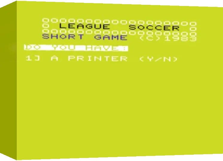 League Soccer — box-3D (WOR)