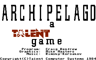 Archipelago — sstitle (WOR)