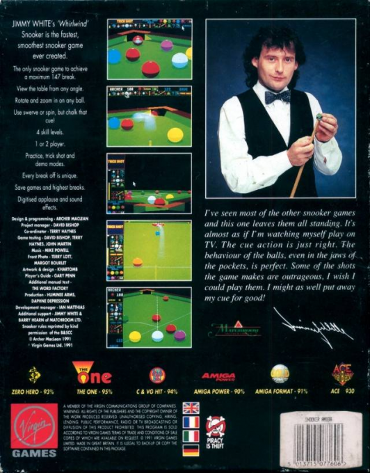 Jimmy White's Whirlwind Snooker — box-2D-back (EU)