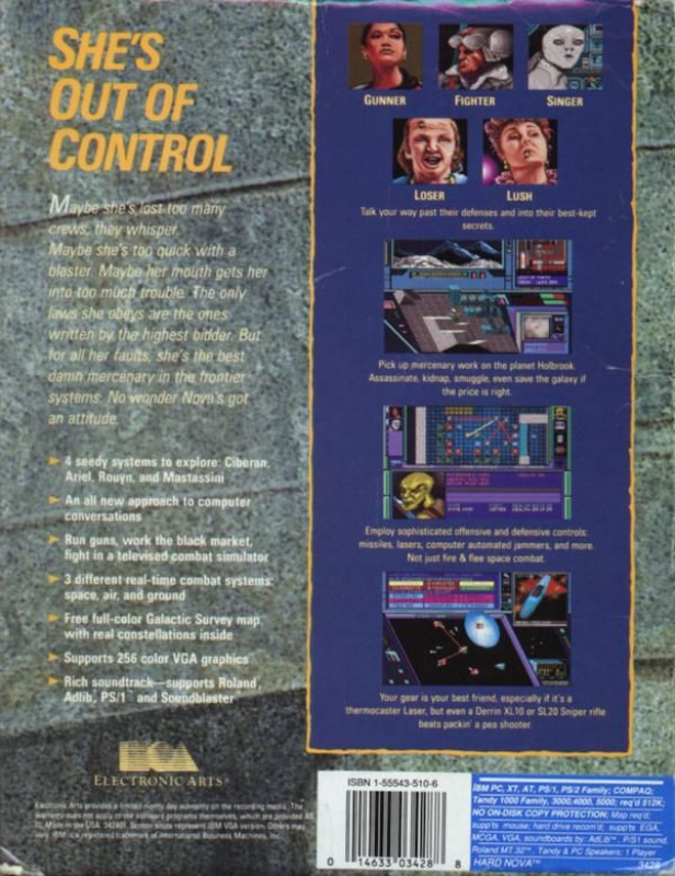 Hard Nova — box-2D-back (US)