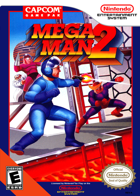 Mega Man 2 box art