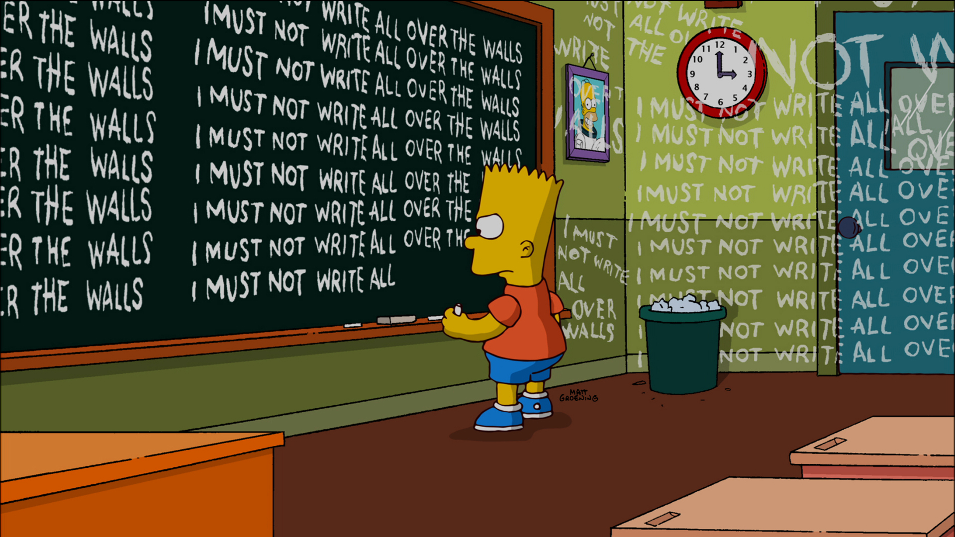 Simpsons, The - Bart vs. The World — fanart