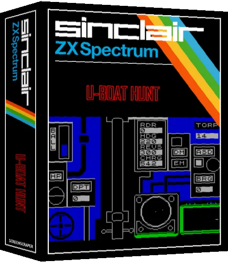 U-Boat Hunt — box-3D (SS)