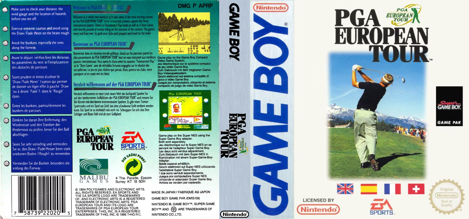 Pga European Tour — box-texture (EU)