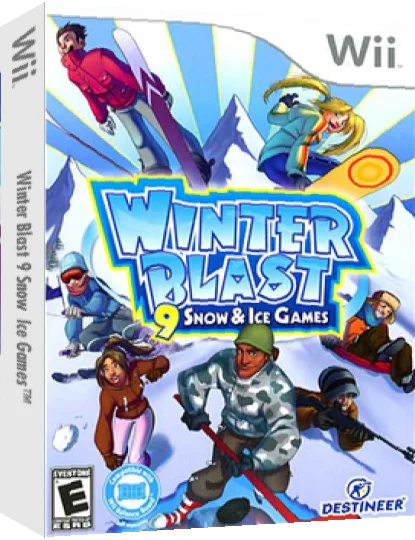 Winter Blast - Snow & Ice Games — box-3D (US)