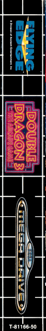 Double Dragon 3 - The Arcade Game — box-2D-side (EU)