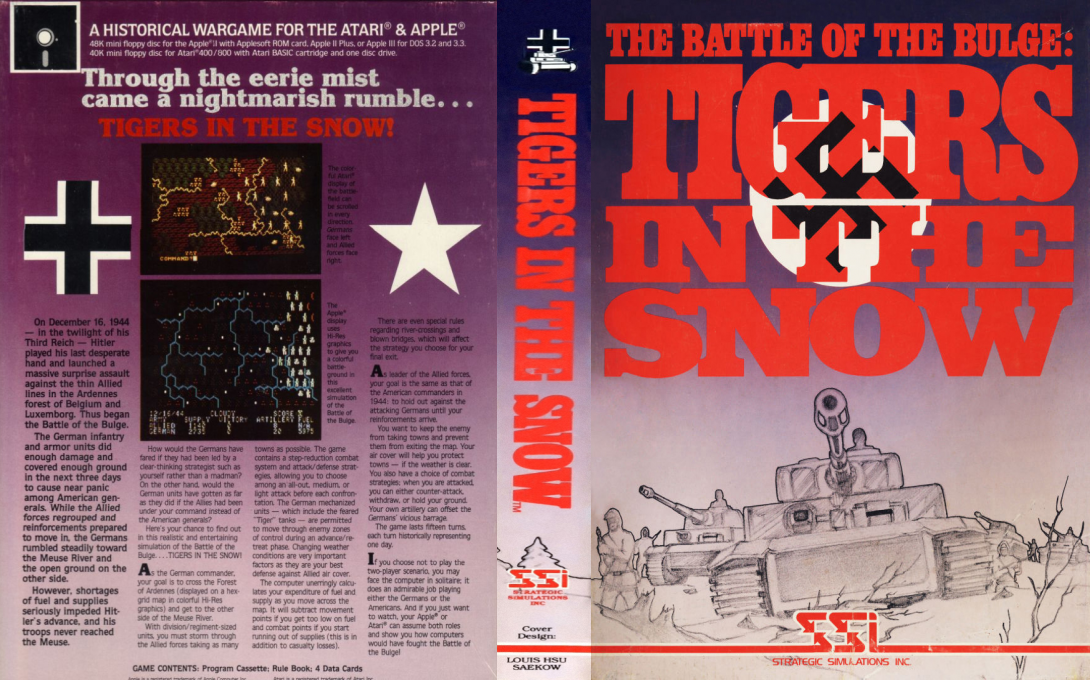 Battle Of The Bulge, The - Tigers In The Snow — box-texture (US)
