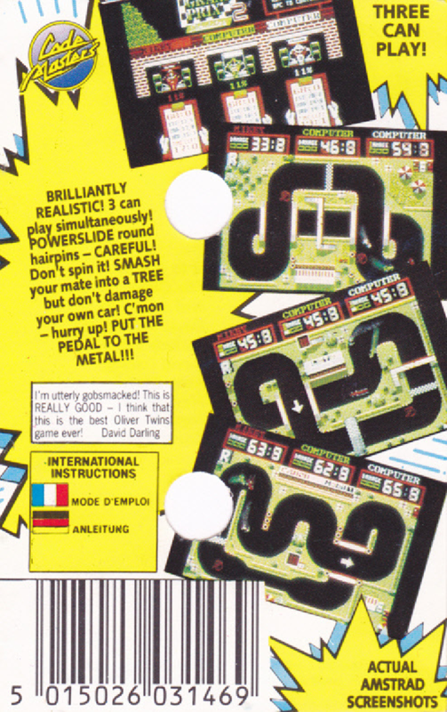 Grand Prix Simulator 2 — box-2D-back (EU)