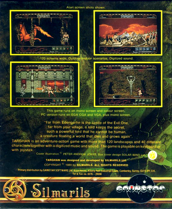 Targhan — box-2D-back (US)