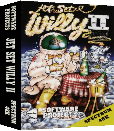 Jet Set Willy 2 - The Final Frontier — box-3D (UK)