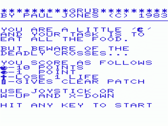 Grub — sstitle (WOR)