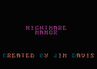 Nightmare Manor — sstitle (WOR)