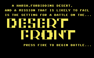 Desert Front — sstitle (WOR)
