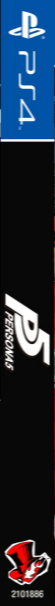 Persona 5 — box-2D-side (US)