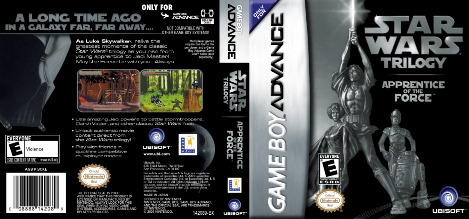 Star Wars Trilogy - Apprentice of the Force — box-texture (US)