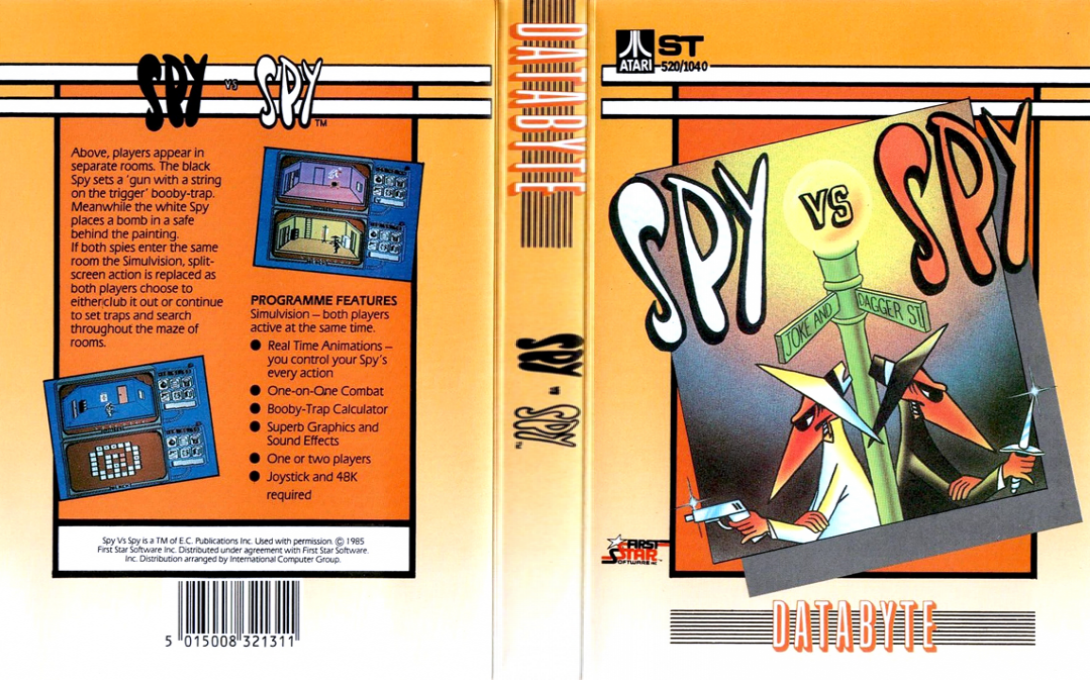 Spy Vs Spy — box-texture (EU)