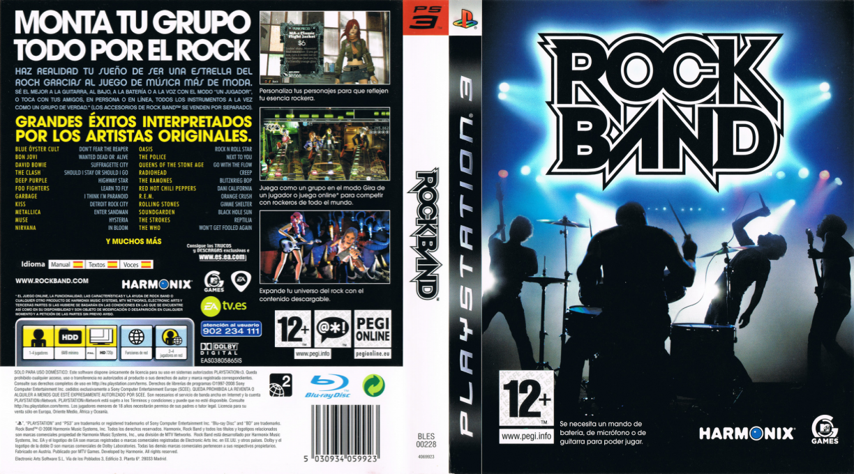 Rock Band — box-texture (SP)