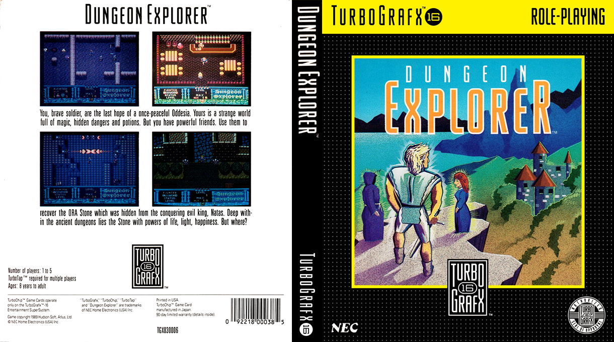 Dungeon Explorer — box-texture (US)