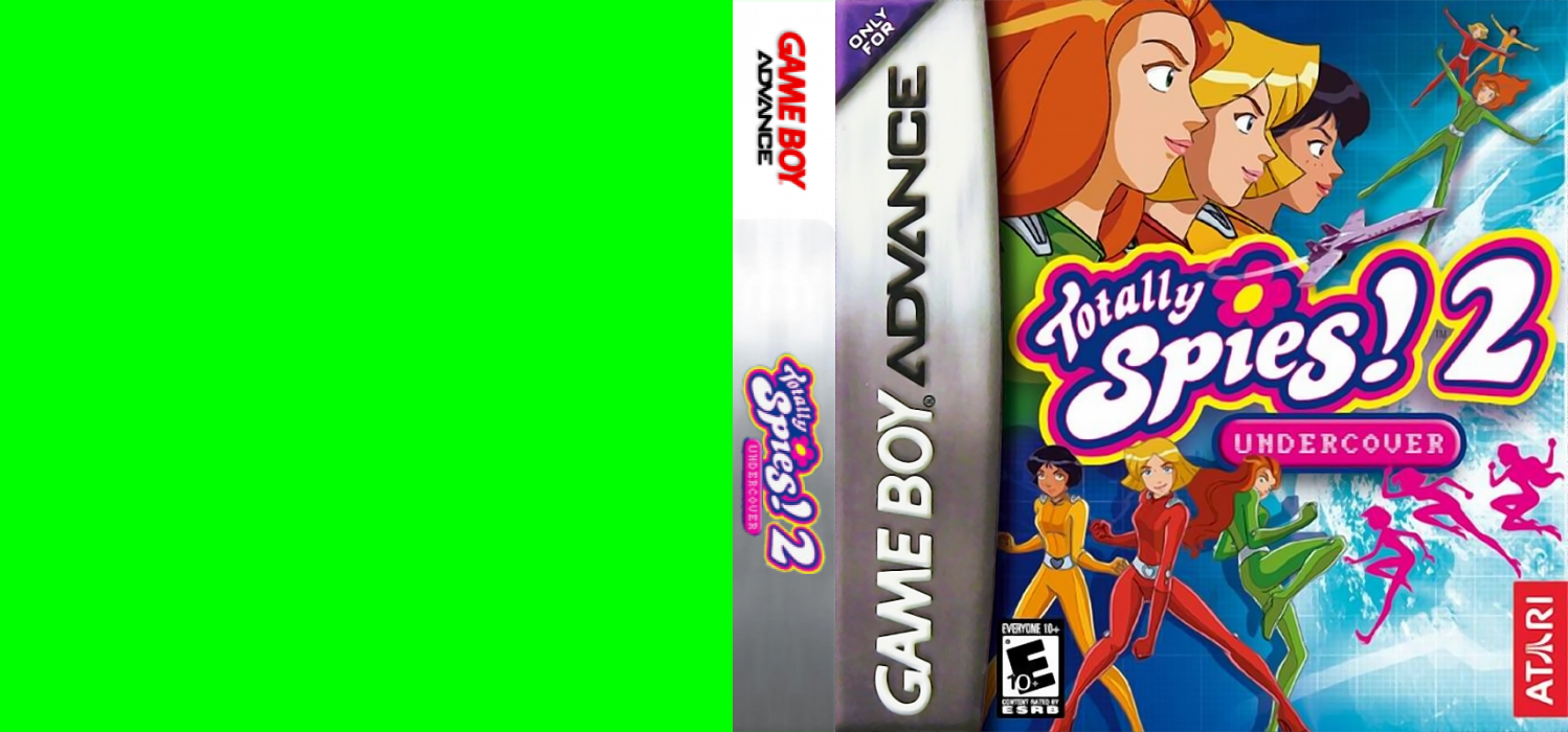 Totally Spies! 2 - Undercover — box-texture (US)