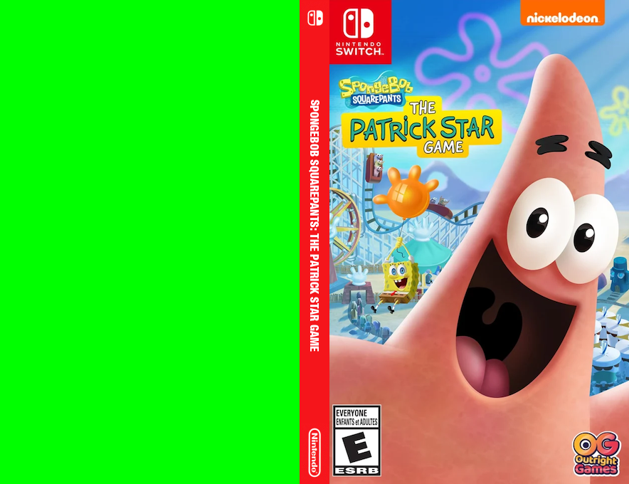 Patrick Star Game, The — box-texture (US)