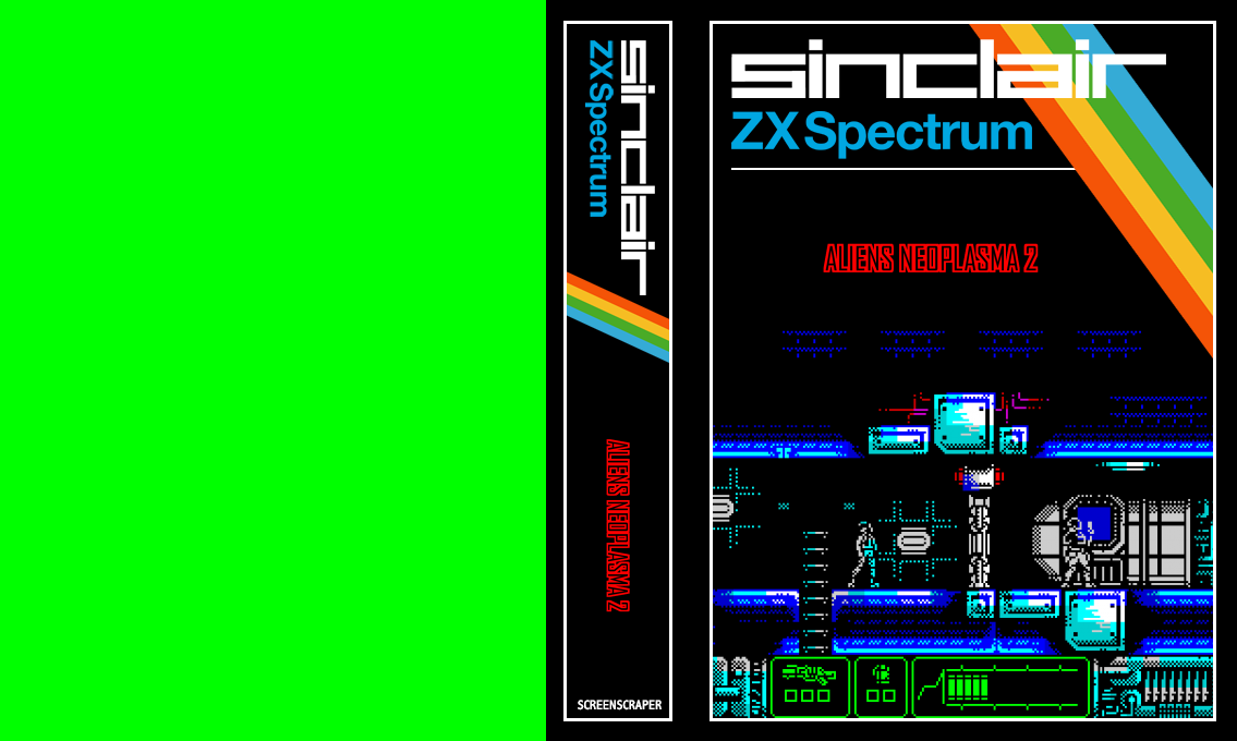 Aliens : Neoplasma II — box-texture (SS)