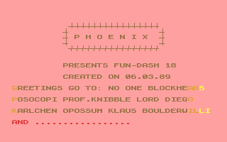 Fun Dash 18 — sstitle (WOR)