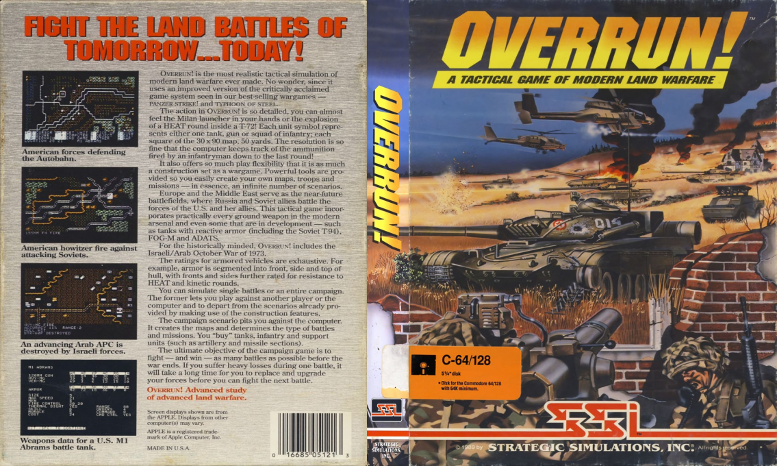 Overrun! — box-texture (US)