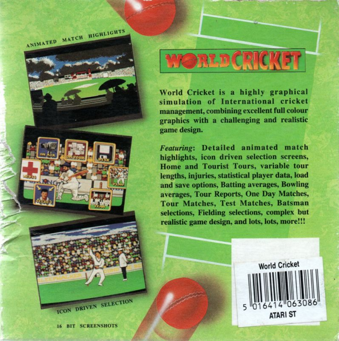 World Cricket — box-2D-back (EU)