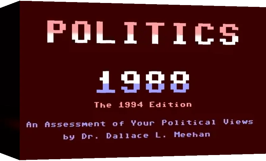 Politics 1988 : The 1994 Edition — box-3D (WOR)