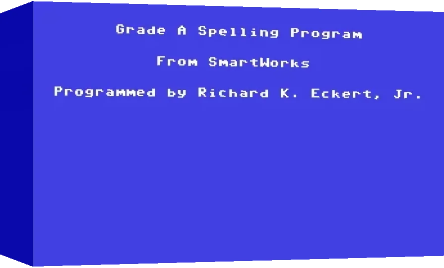 Grade A Spelling Program — box-3D (WOR)
