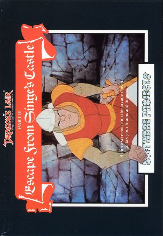 Dragon's Lair Part II - Escape from Singe's Castle box art