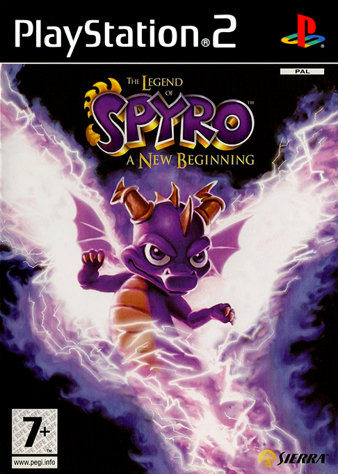 Legend of Spyro, The - A New Beginning — box-2D (FR)