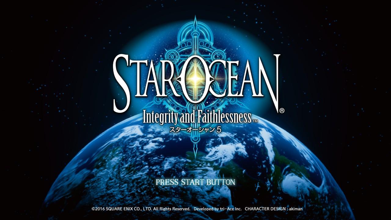 Star Ocean - Integrity and Faithlessness — sstitle (JP)