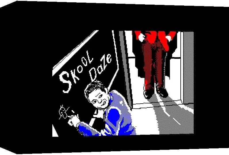 Skool Daze — box-3D (WOR)