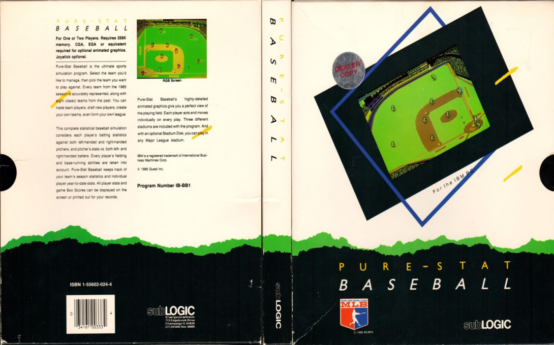 Pure-Stat Baseball — box-texture (US)