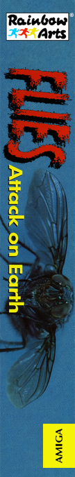 Flies - Attack on Earth — box-2D-side (EU)