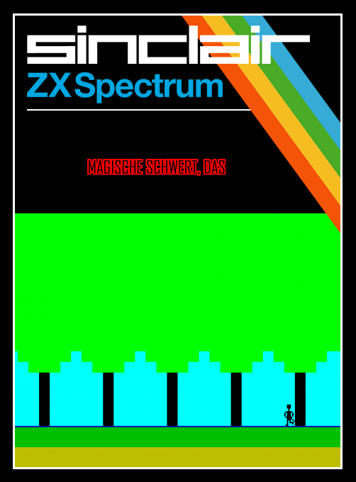 Magische Schwert, Das box art
