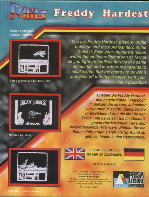 Freddy Hardest — box-2D-back (EU)