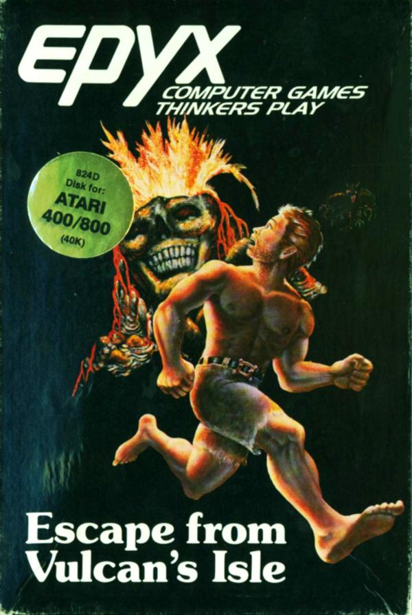 Escape From Vulcan's Isle box art